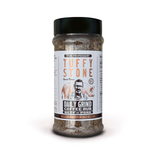 Tuffy Stone "Daily Grind Coffee Rub" Seasoning | Tuffy Stone | BBQ Rub | Beef Rub | Pork Rub | Coffee Rub | Chicken Rub